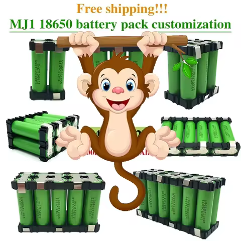 5S2P 6S2P 2S1P 3S2P 4S1P MJ1 18650 battery pack custom MJ1 18650 battery welding 3500mAh / 7000mah b