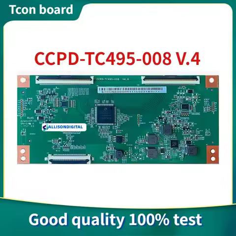 Genuine Original CCPD TC495 008 V4.0 STCON495G T-Con Board for M50Q6-J01 V505-J01 50PFL5766/F7E E4AA
