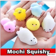 Squishy mochi kawaii cute animal cartoon anti stress toy