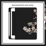 For IPad Air 5 Case with Pencil Holder Shockproof Ipad 10.9 10.2 Pro 9.7 10.5 11 Inch 2022 2021 2020 2018 Cover Ipad Mini 6 5 4 3 2 1 Case Ipad 5th 6th 7th 8th 9th 10th Gen Cases for ipad air11 M2 M4 air6 10.9 air13 Pro 13 12.9 11 2024 case