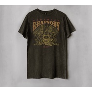 TRUNK QUEEN BOHEMIAN RHAPSODY BAND WASH STONEWASH T-SHIRT BAND T-SHIRT COOL CLOTHES DISTRO T-SHIRT W