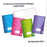 F4 Hard Cover Foolscap Book 400 pages -