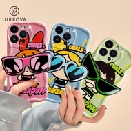 Redmi A1 Redmi A2 Redmi 9A Redmi 9C Redmi 9T Redmi 10 Redmi 10C Note 9S Note 11S 4G Note 9 Pro 4G Redmi 11 Prime 5G Cartoon Powerpuff Girls Silicone Phone Case