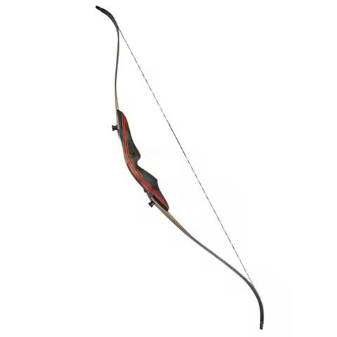 62" Recurve Bow American Hunting Bow Takedown Wooden Shooting 20-50lbs Right Hand Wooden Riser For H