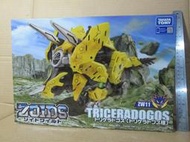 TOMY ZOIDS  ZW11 洛伊德  突擊三觭龍 如圖  盒舊