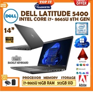 DELL LATITUDE 5520  INTEL CORE I7- 1185G7 11TH GENERATION  / 32GB DDR4 RAM / 512GB SSD STORAGE / 15.