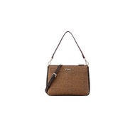 FION Monogram PVC皮革雙色斜揹袋 媽媽包 免運 聖誕