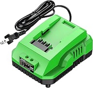40V Charger Replacement for Greenworks Battery Charger,Compatible with 29482 29252 20202 22262 29472