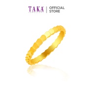 TAKA Jewellery 999 Pure Gold Ring - 5G Gold Generation