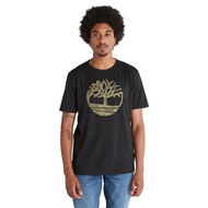 Timberland Men's Camo Tree-Logo T-Shirt