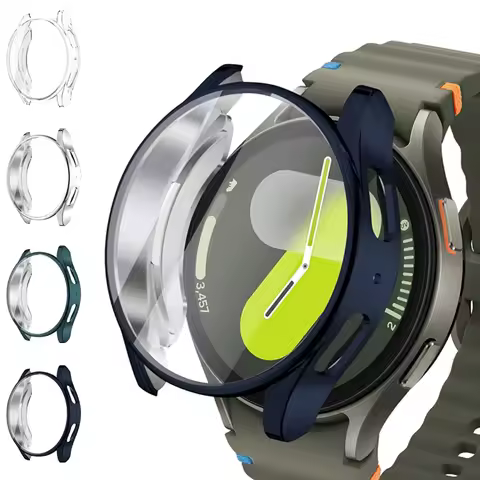 Case for Samsung Galaxy watch 7 FE 44mm 40mm Screen Protector All-around Bumper Shell Soft TPU Prote
