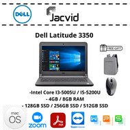 Dell latitude 3350 laptop (Intel Core i3-5th Gen / i5-5th Gen / 4GB Ram / 8GB Ram/ 120GB SSD / 256GB