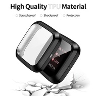Tpu cover For Fitbit Versa Sense 2 3 4 smartwatch Shell full Screen Protector Accessories For Fitbit
