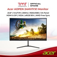 Acer AOPEN 24MV1YX1 23.8" Monitor | 1ms | 200Hz | 1920x1080 | VA Panel | HDMI&DP | VESA | sRGB 95% |