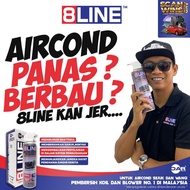 💥HOT ITEM💥100% Original HQ 💥8Line  Coil Treatment Original Aircond Coil Cleaner and Treatment for Ca