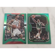 [LOT 2 MINT] PAU GASOL & ERIC BLEDSOE PRIZM GREEN REFRACTOR NBA Cards BUCKS BestBuy