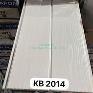 plafon pvc serat kayu putih