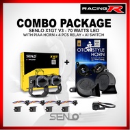 SENLO X1GT + PIAA w/ A1 Switch (FREE 4PCS RELAY) 6 MONTHS WARRANTY