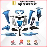 (Available for retail sale) Genuine Honda Wave Alpha 100cc fairing, light blue B203 - DTP
