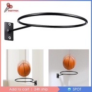 [Prettyia1] Ball Storage Wall Mount Space Saver Ball Holder Sport Equipment Organizer