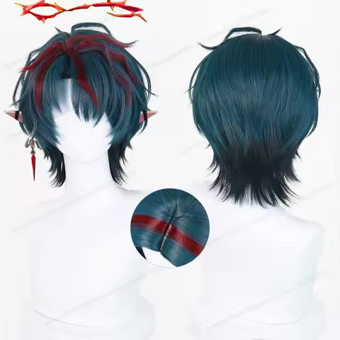 Camus Cosplay Wig 36cm Short Man Wigs Anime Arknights Endfield Camille Cosplay Wig Halloween Heat Re