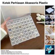 Plastic Storage Jewelry Box 56 Grids - DR56