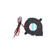 พัดลม หอย โข่ง พัดลมหอยโข่ง Blower Fan DC 5V 12V 24V FocusAi เครื่องเป่าลม 5015 ขนาดเส้นผ่าศูนย์กลาง