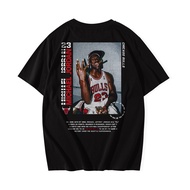 เสื้อยืด พิมพ์ลาย Michael Jordan Chicago Bulls 23 NBA สําหรับผู้ชาย