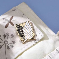 Attack on Titan Merchandise Brooch Wings of Freedom Cartoon Badge Eren Survey Corps Couple Matching 