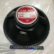 speaker 10 inch cannon full range spiker vokal canon