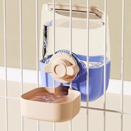 r and Water Set，Cage Cat Food Bowl Feeding Station for Puppy Kitten Chinchilla Hedgehog Guinea Pig F