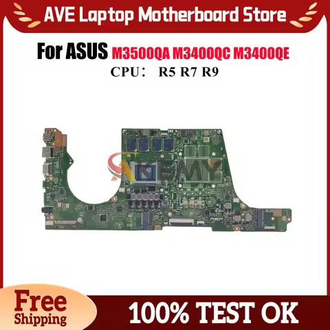 M3500QA Laptop Motherboard For ASUS VivoBook M7400Q D3500Q M3400Q M3400QC M3400QE M7600Q M3401Q M350