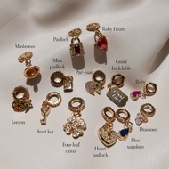 Valleydarley- Life-Romanticized Charms Diamond Ring Pendant Can Be Removed And Removed.