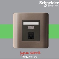 Order Now Yes Outlet Data Cat6 Zencelo Silver Bronze Schneider E8431Rj_6_Sz