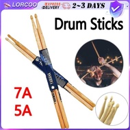 KAWES YAMAHA 5A/7A Drum Sticks Wood Drumsticks 2Pcs Professional 4B5