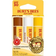 Burt’s Bees SPF 30 Lip Balm, Island Getaway - Coco Loco, Beaches & Cream, Tropic Like It's Hot, Wate