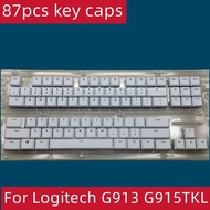 1 complete set of original key caps for Logitech mechanical keyboard 87 104 109keys G413/G512/G610/G