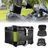 Aluminum Motorcycle Box 65L 80L 100L Universal Motorcycle Rear Luggage Case 36L 45L 55L Moto Top Box