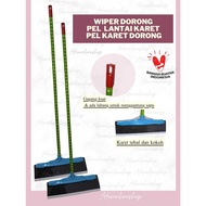 [ADER OLSHOP] RUBBER FLOOR WIPER PLUS STICK PUSH MOP WIPER/ PUSH MOP/