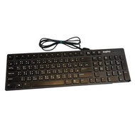 ❮二手❯ SANLUX 台灣三洋 SANYO 三洋 USB有線鍵盤 SYKB-03U 鍵盤 巧克力鍵盤 薄型鍵盤