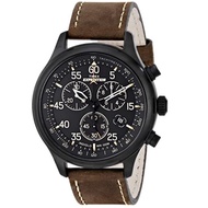 Timex T49905 Men's Expedition Field Chronograph Watch(Brown)