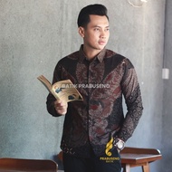 Mahatirta Kemeja Batik Pria Slimfit Berfuring Original Prabuseno 