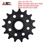 AHL Motorcycle Chain 520 Front Sprocket 15T 16T 17T For BMW G310GS ABS 2017-2020 G310GS 2016-2020 G3