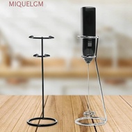 MIQUELGM Egg Beater Holder, Multifunctional Iron Milk Frother Stand, Metal Stand Universal Heavy Dut