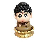 Crayon Shinchan Asura Buddha Funny Shin Figure Car Ornament Desktop Model Collectible Toy