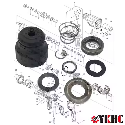 Drill Chuck Cover Replace For Makita HR2610 HR2600 HR2601 BHR242 DHR242 HR 2610 2300 2600 2601 Cap G