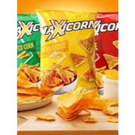 HALAL Maxicorn Tortilla Chips Nacho Cheese / Barbecue / Roasted Corn Flavour 140G