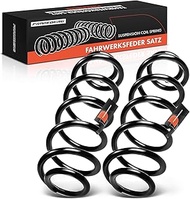 Frankberg 2 x Suspension Springs Rear Axle Compatible with Golf V 1K1 VI 5K1 2003-2013 J-e-t-t-a III