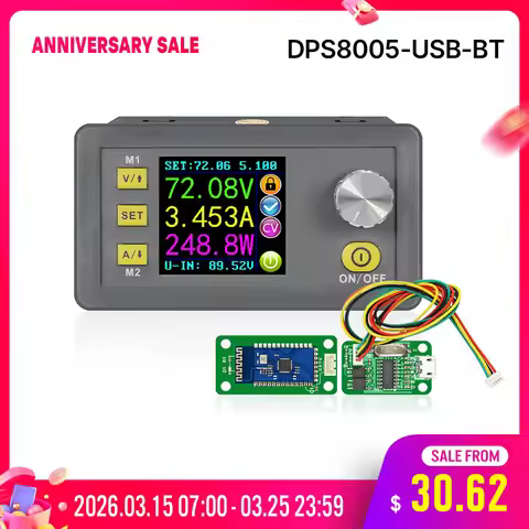 RD DPS8005 programmable constant voltage current Step-down power supply module Voltmeter Ammeter buc