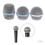 LIDU1 Replacement Voice Grille Cover with Metal Shell for Beta58A PG58 87A Head Cover
